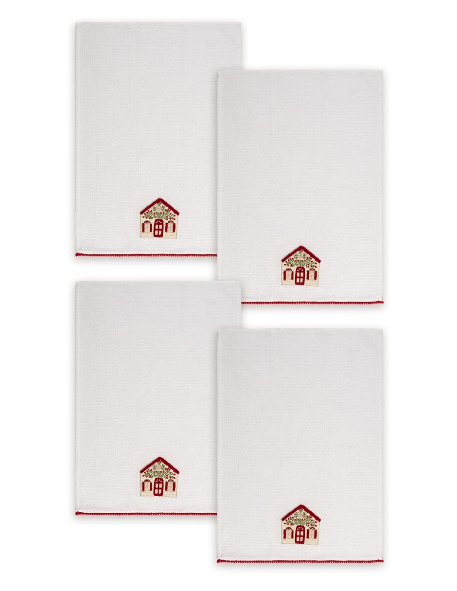 Set toallas cocina 4 piezas Set toallas cocina 4 piezas