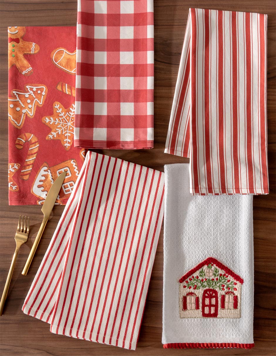 Set toallas cocina 4 piezas 5