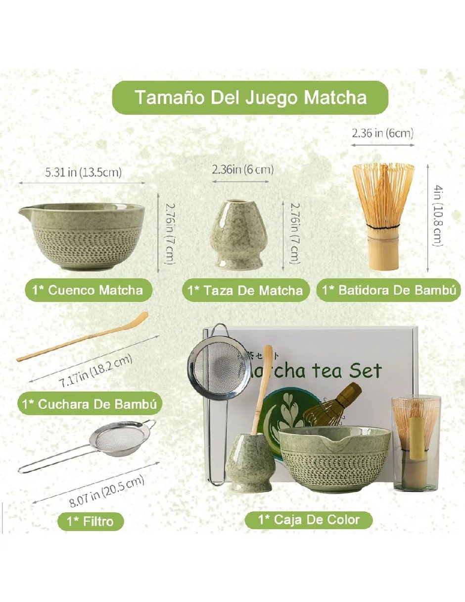 Set de taza Té 5 piezas 5