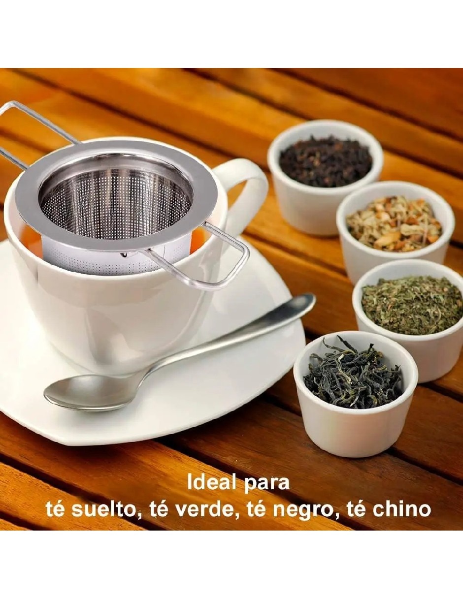 Infusor té de acero inoxidable para té