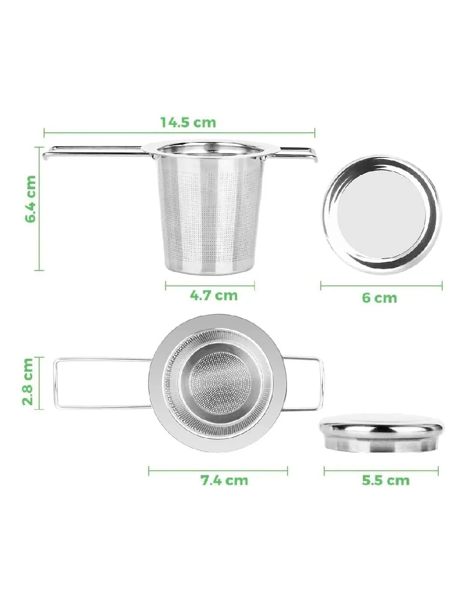 Infusor té de acero inoxidable para té 5