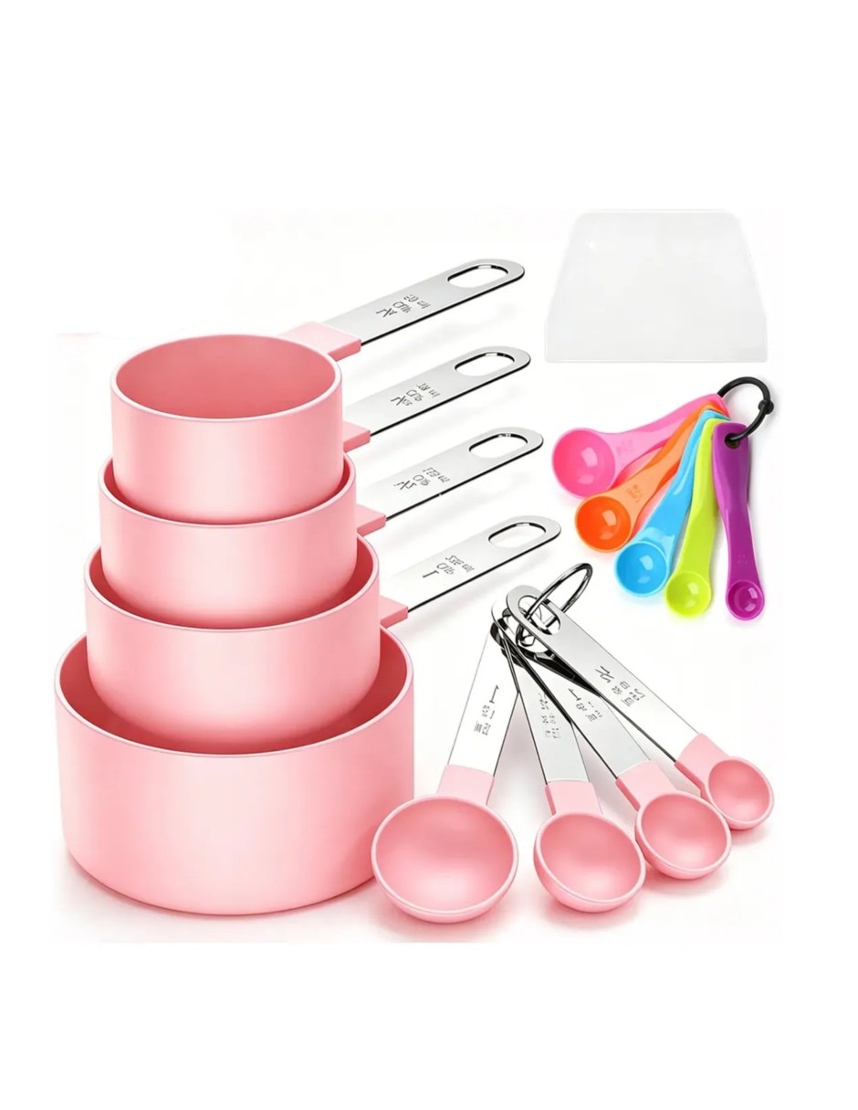 Set cucharas medidoras Friends Acrílico 16 piezas