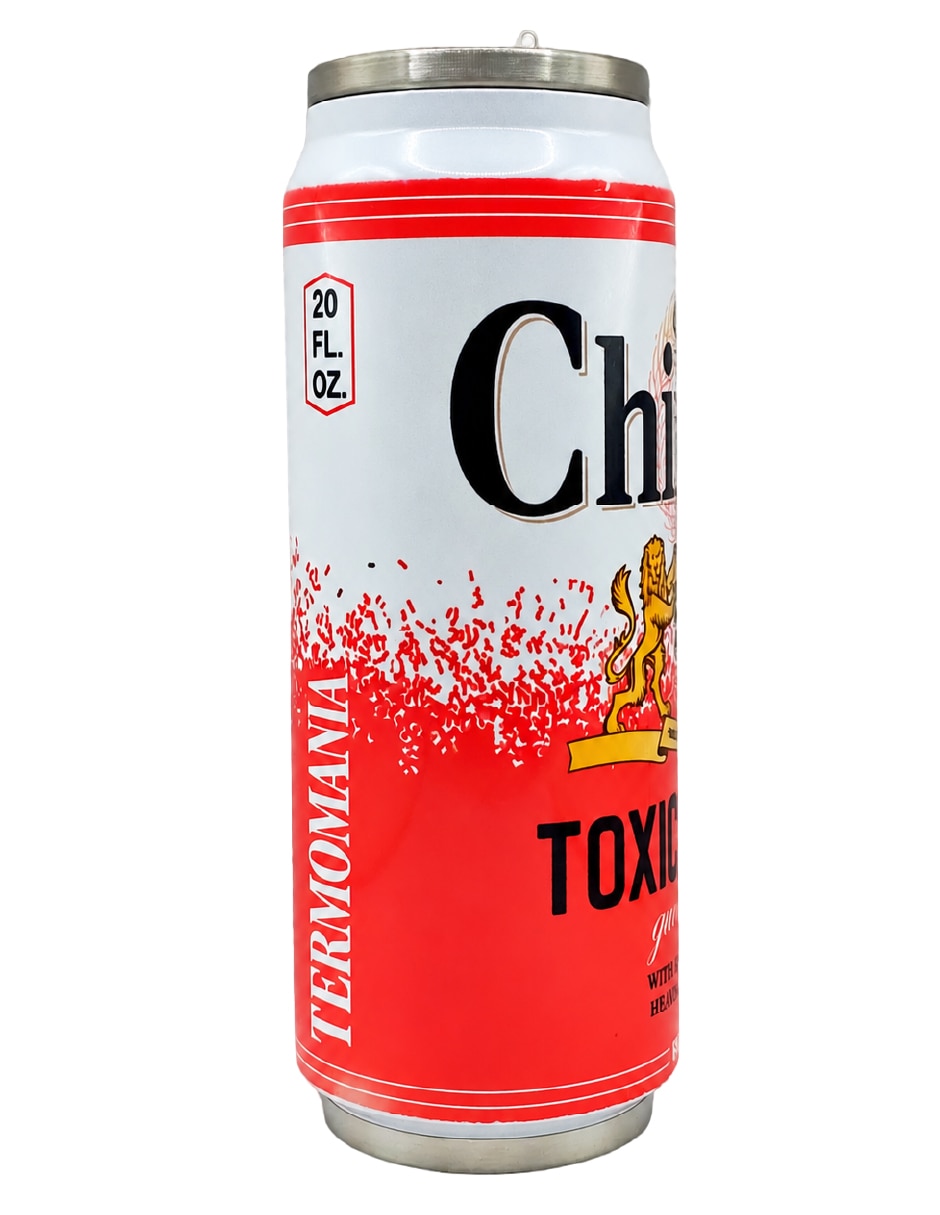 Termo de Acero inoxidable MEXICANA FREGONA con tapa A presión 3