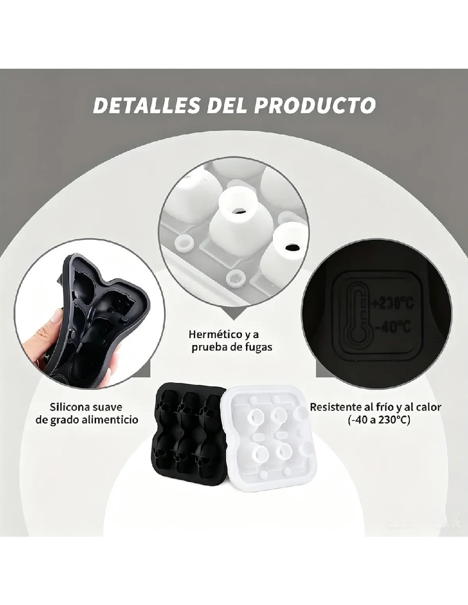 Molde para hielos 4