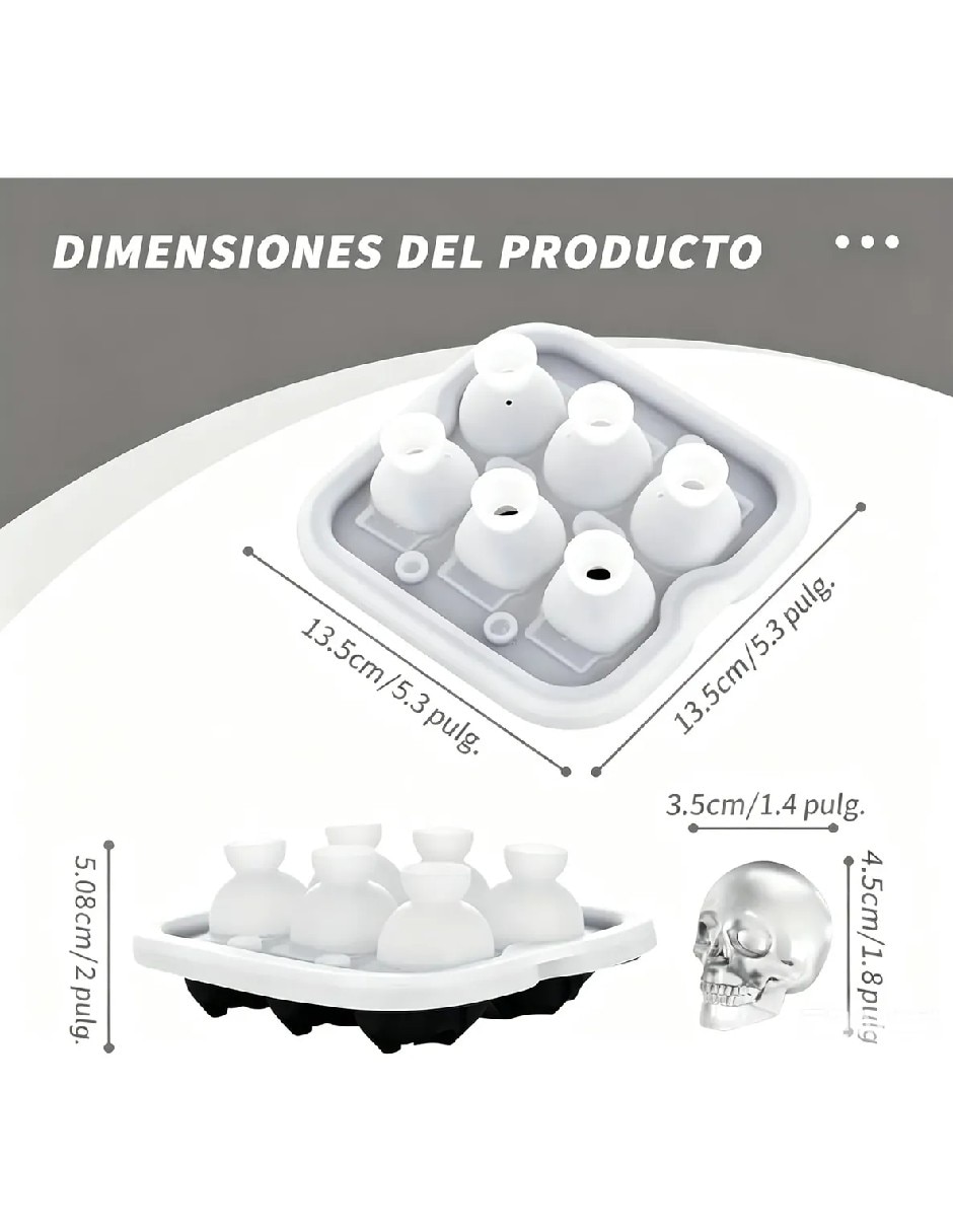 Molde para hielos 5