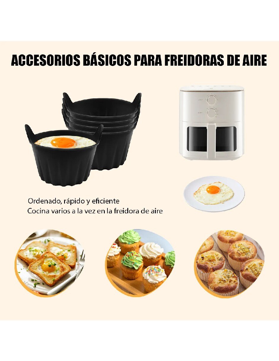 Molde para freidora de aire 5
