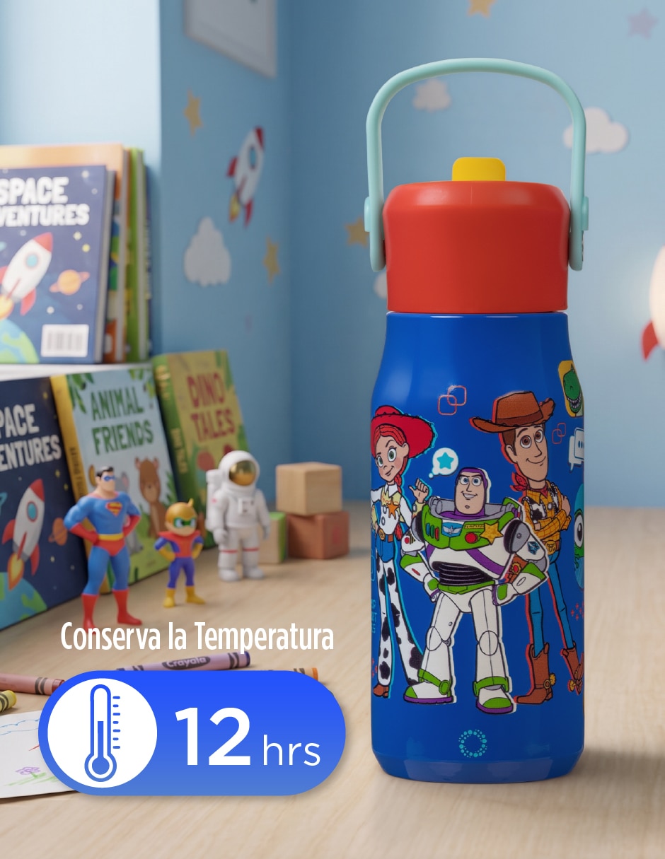 Termo de acero inoxidable con tapa doble rosca 5