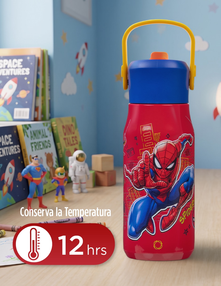 Termo de acero inoxidable con tapa doble rosca 4