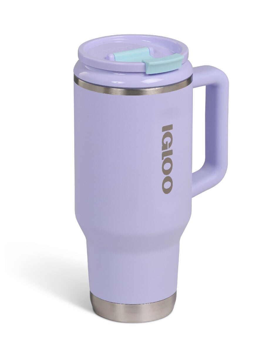 Termo de acero inoxidable travel mug con tapa rosca 2