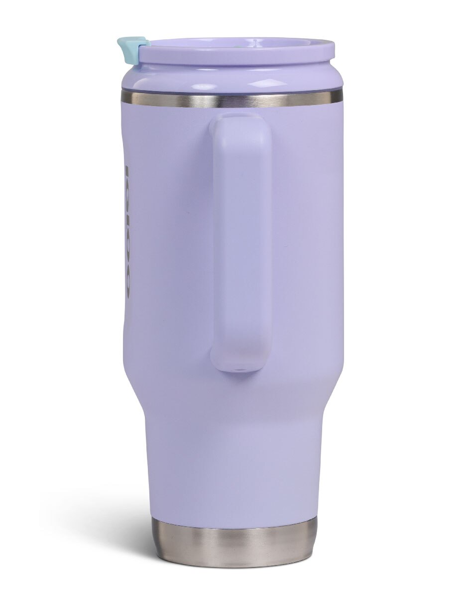 Termo de acero inoxidable travel mug con tapa rosca 3