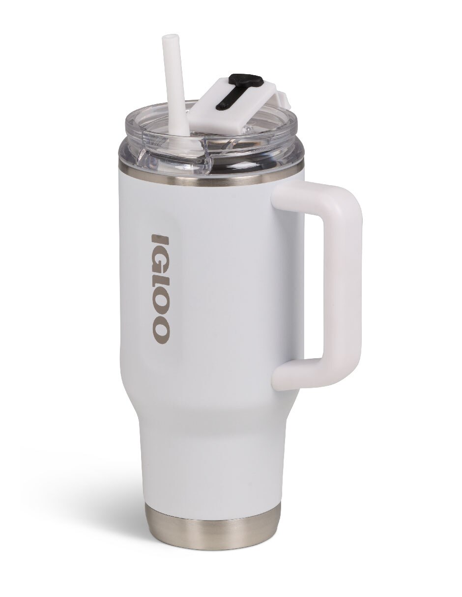 Termo de acero inoxidable travel mug con tapa rosca 2