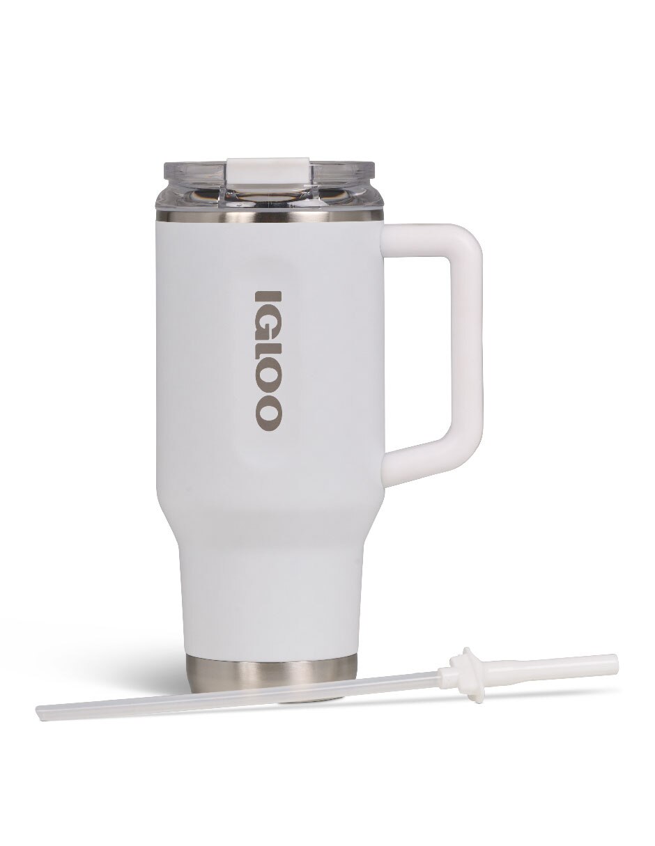 Termo de acero inoxidable travel mug con tapa rosca 3