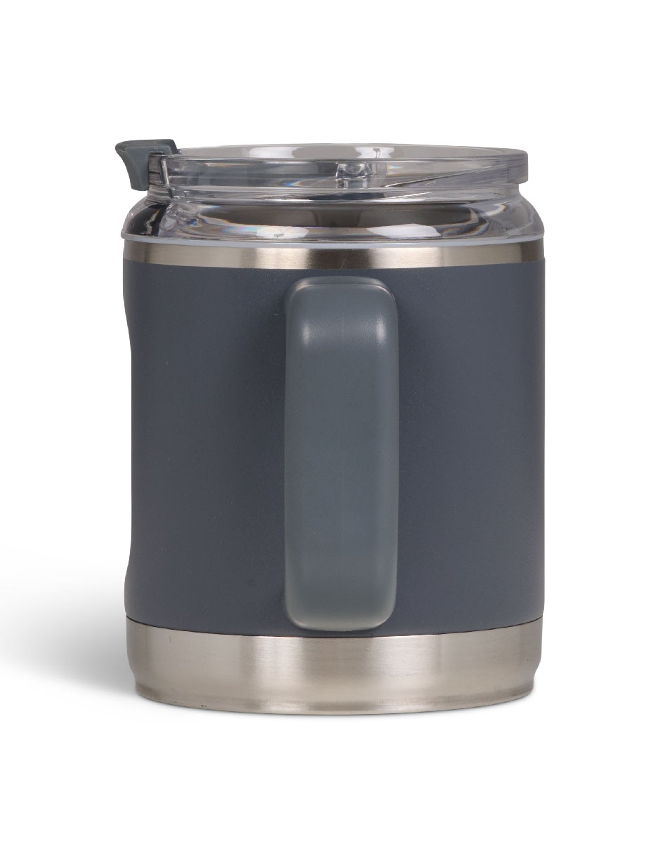 Termo de acero inoxidable coffee mug con tapa rosca 4