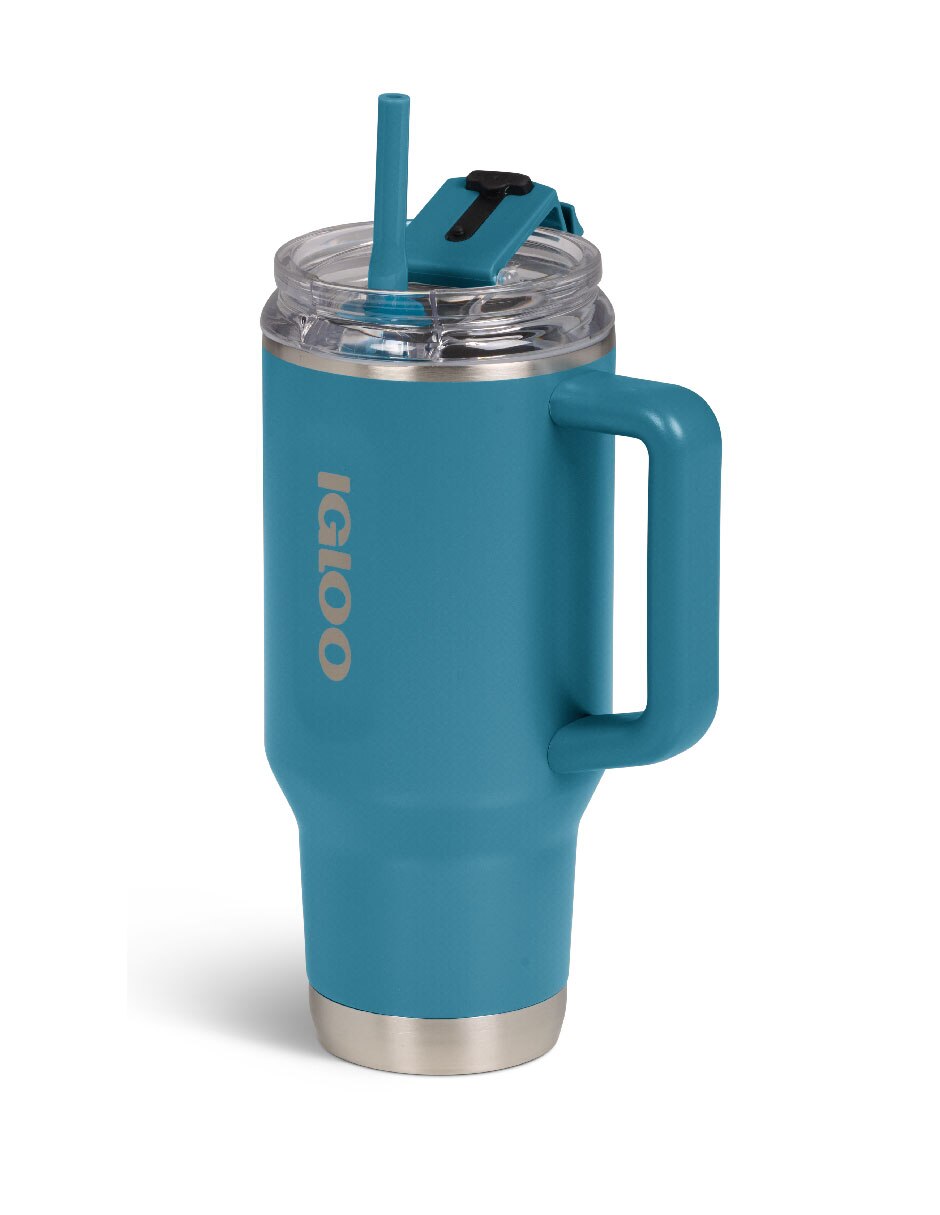 Termo de acero inoxidable travel mug con tapa rosca 3