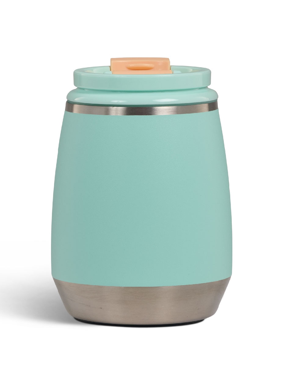 Termo de acero inoxidable wine tumbler con tapa rosca 4