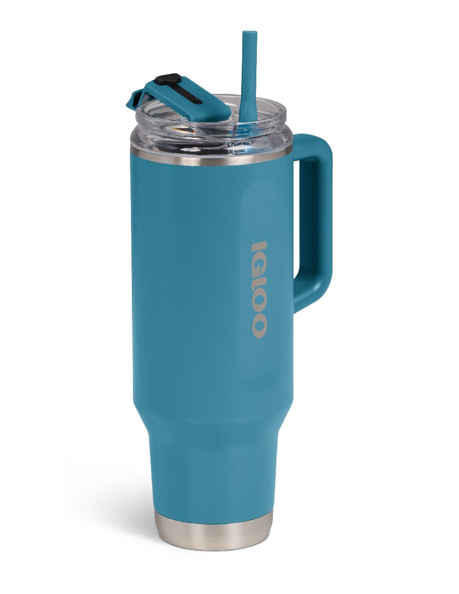 Termo de acero inoxidable travel mug con tapa rosca 3