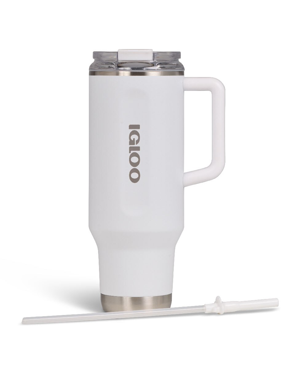 Termo de acero inoxidable travel mug con tapa rosca 3