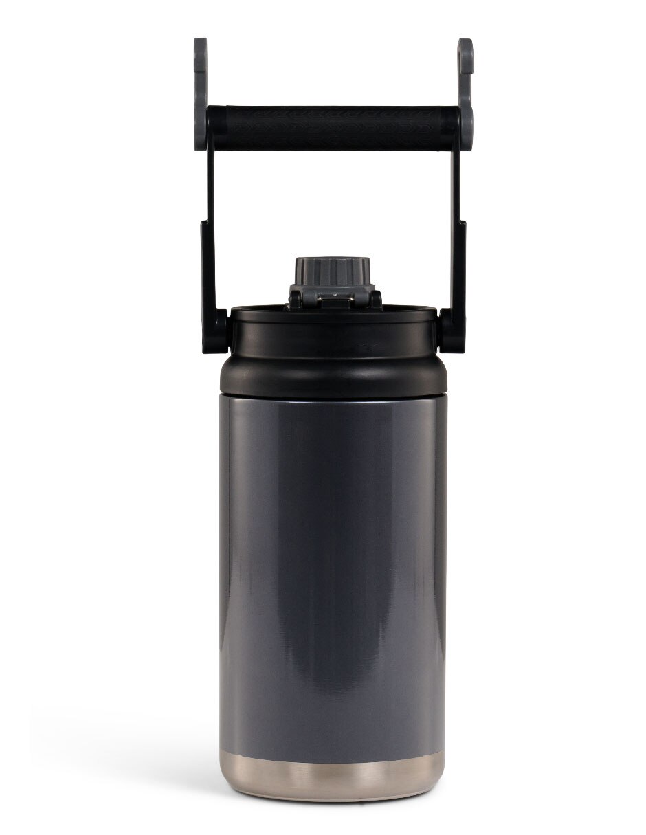 Termo de acero inoxidable hybrid sports jug con tapa rosca 5