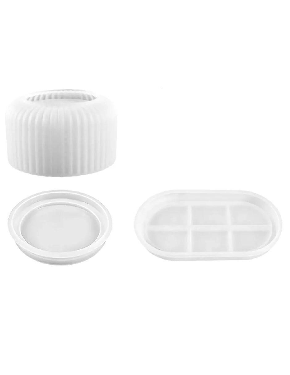 Set moldes silicón diferentes diseños