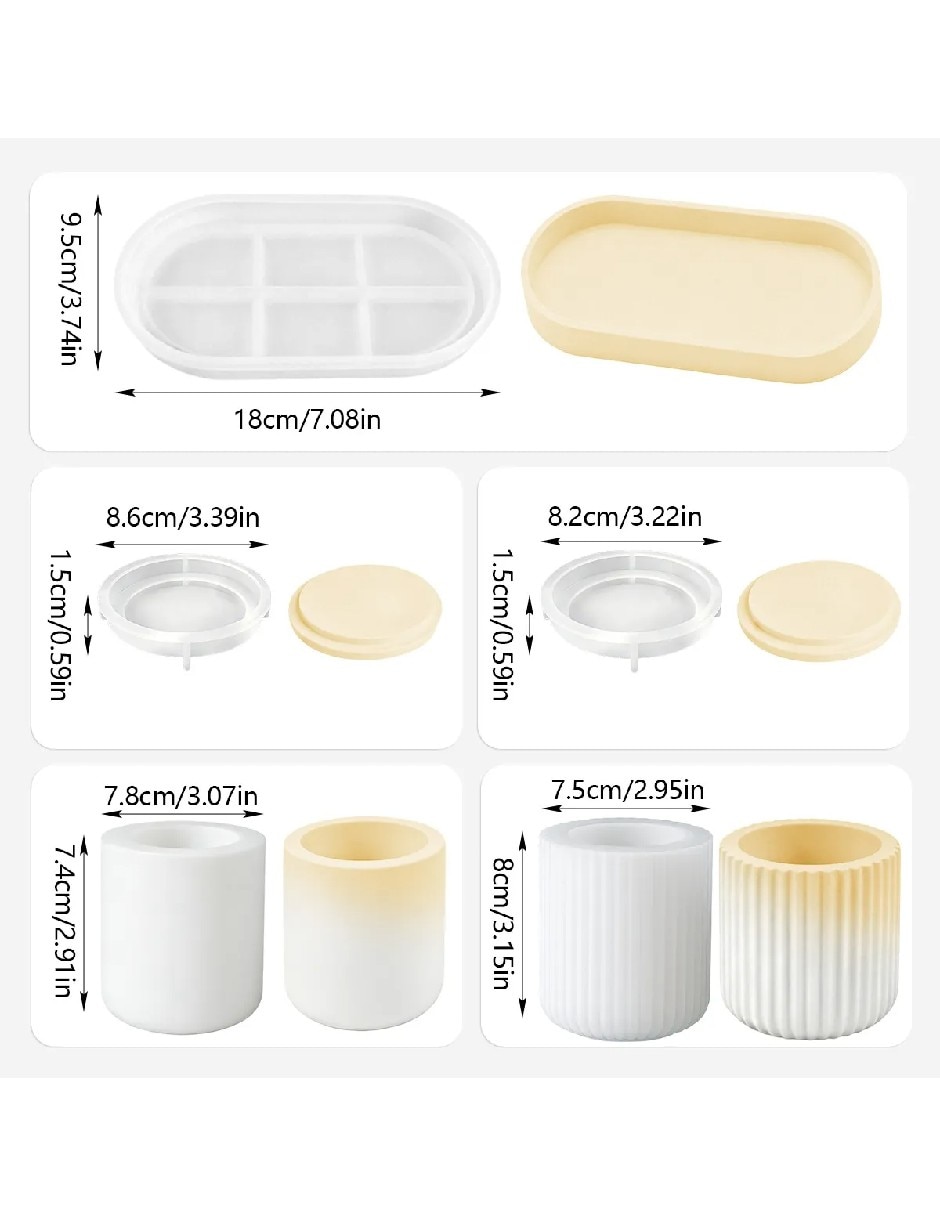 Set moldes 6