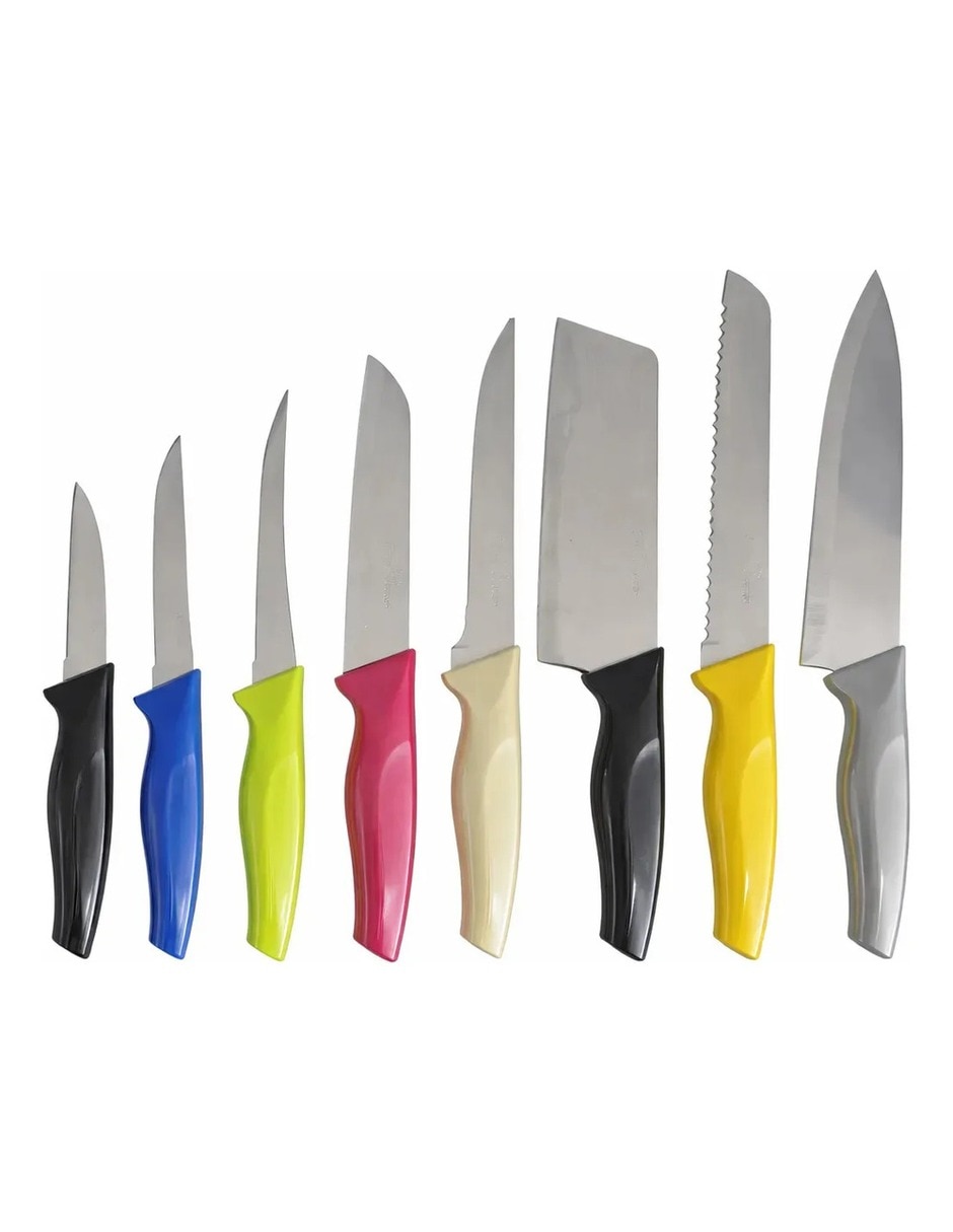 Set de cuchillos color multicolor