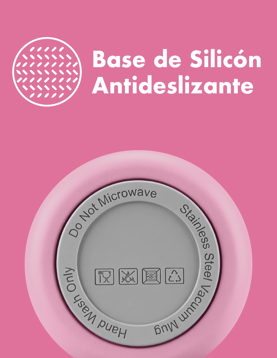 Termo de acero inoxidable con tapa doble rosca 5