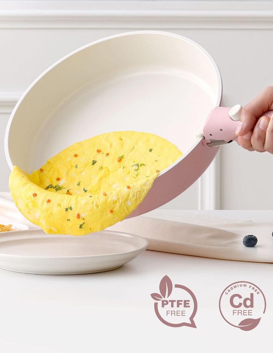 Batería de cocina sensarte 17 piezas de aluminio antiadherente sin pfoa 17 piezas 5