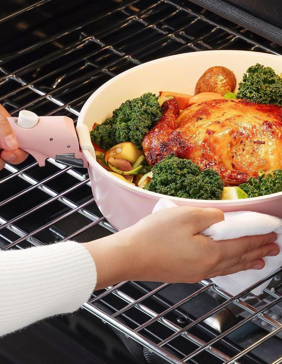 Batería de cocina sensarte 17 piezas de aluminio antiadherente sin pfoa 17 piezas