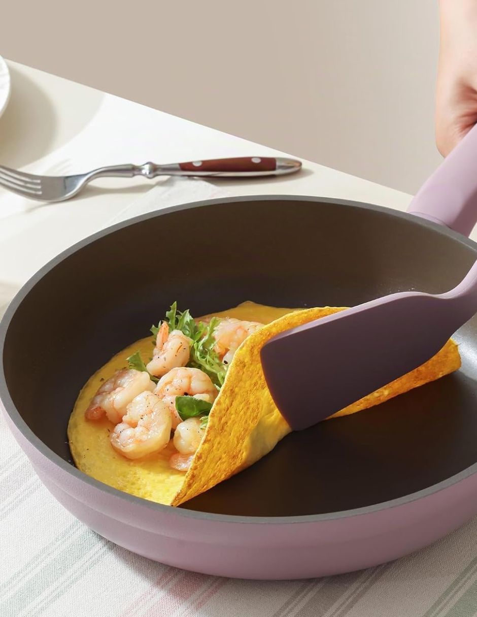 Batería de cocina healthy kitchen de aluminio antiadherente sin pfoa 17 piezas 2