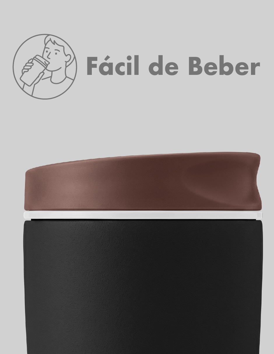 Termo de acero inoxidable con tapa doble rosca 5