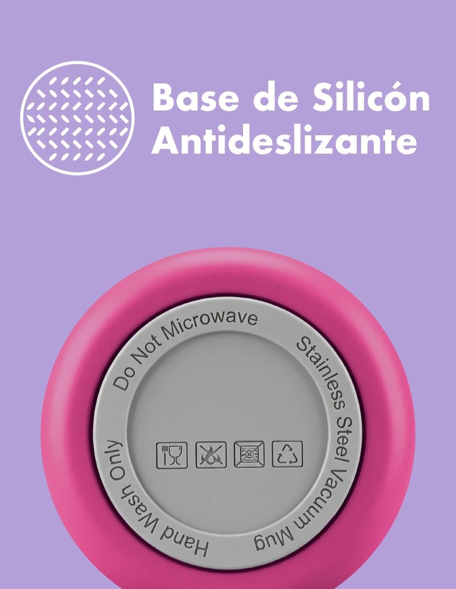 Termo de acero inoxidable con tapa doble rosca 5