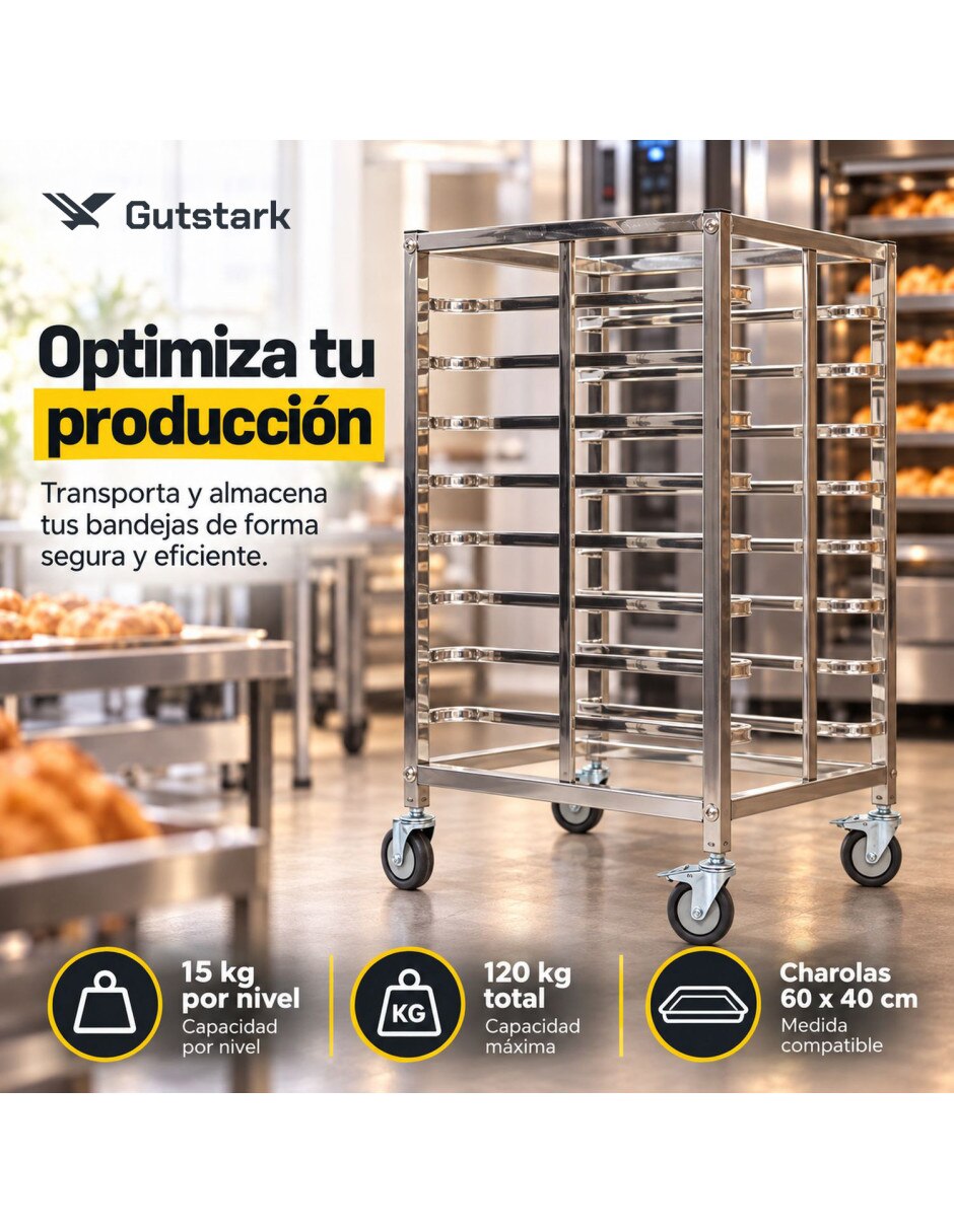 Estante de acero inoxidable mkz-espiguer8rack 3