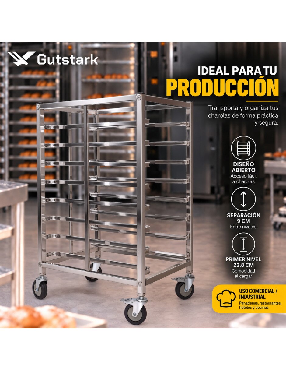 Estante de acero inoxidable mkz-espiguer8rack 5