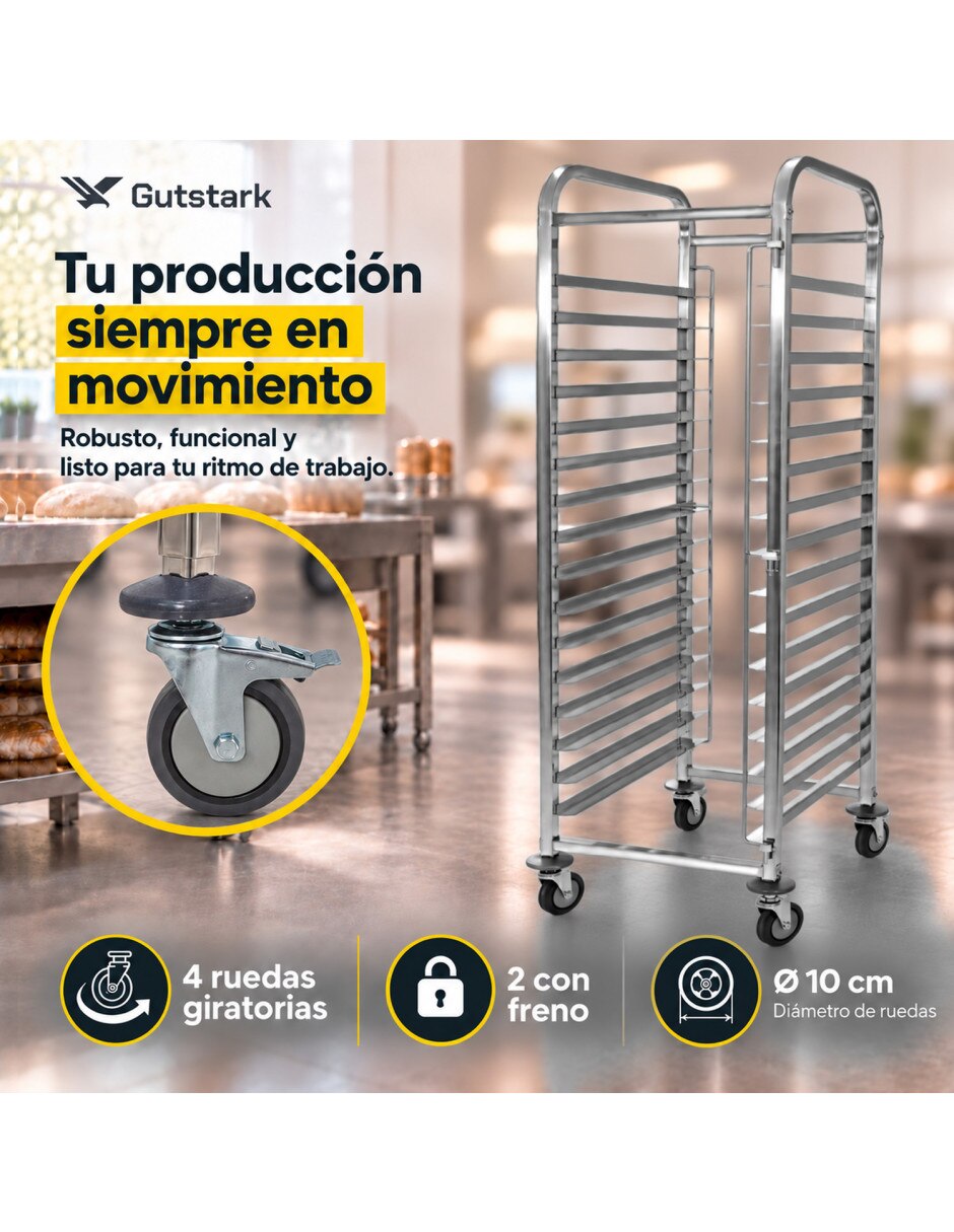 Estante de acero inoxidable mkz-espigue16rack 7