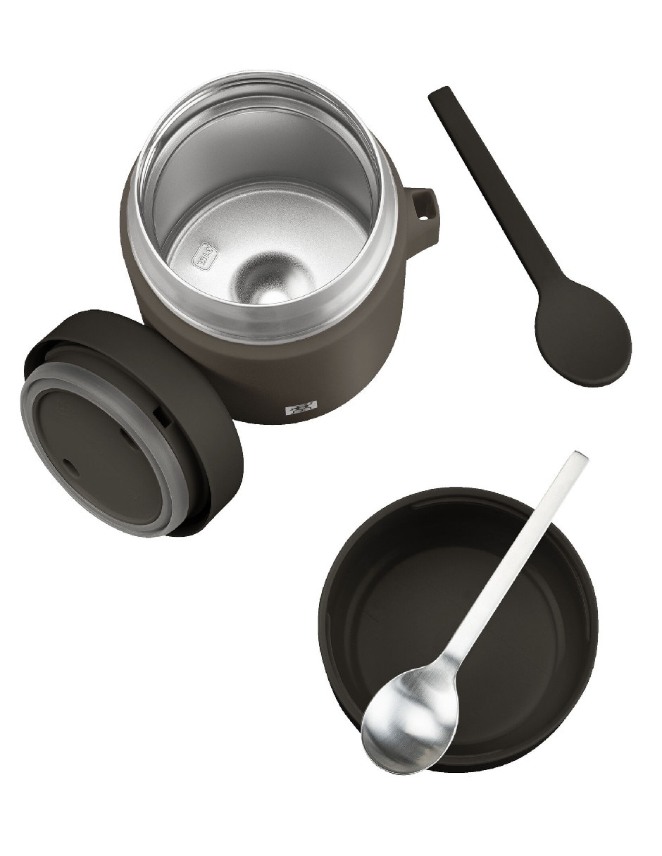 Termo doble pared de acero inoxidable thermo plus con tapa rosca 4
