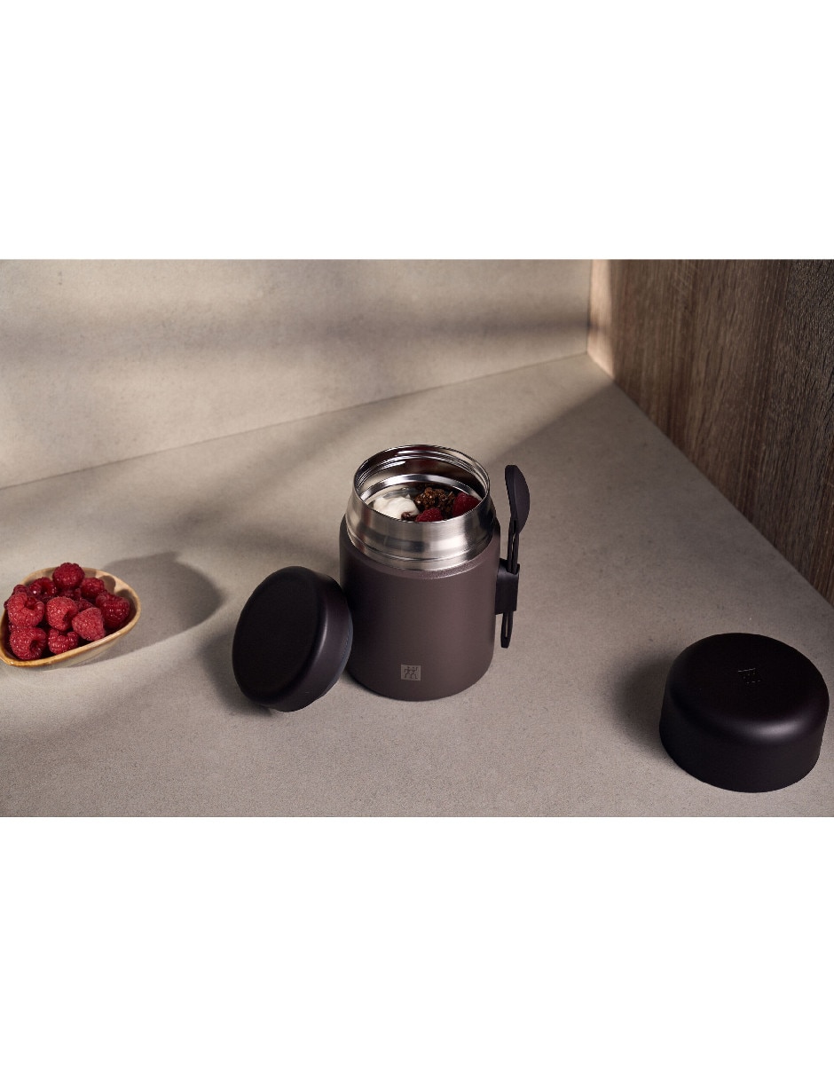 Termo doble pared de acero inoxidable thermo plus con tapa rosca 7