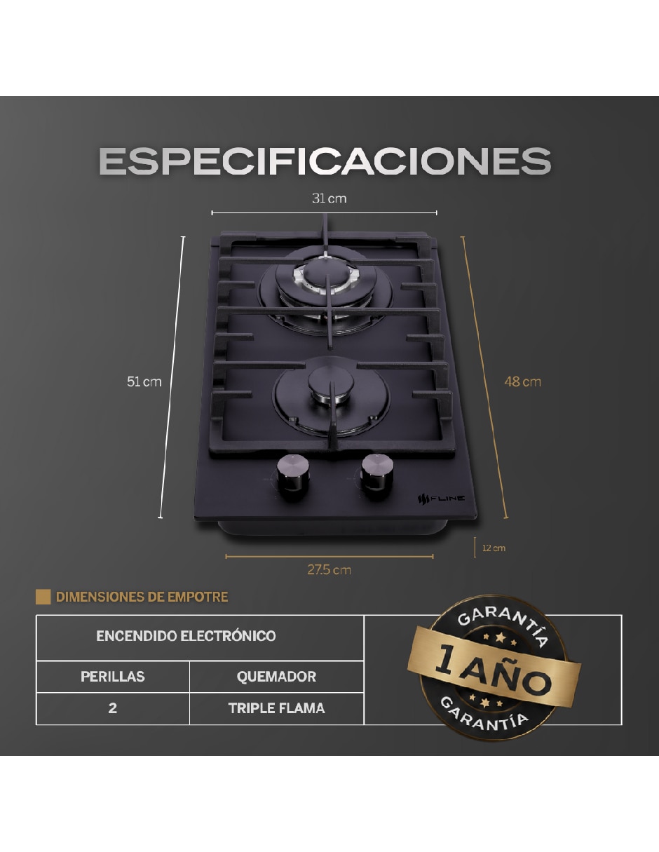 Parrilla de vidrio templado 7