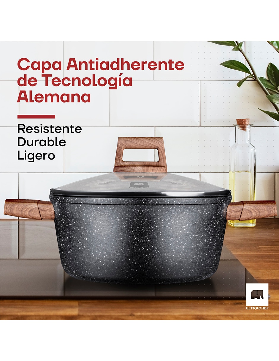 Batería de cocina de cerámica antiadherente sin pfoa 12 piezas 3