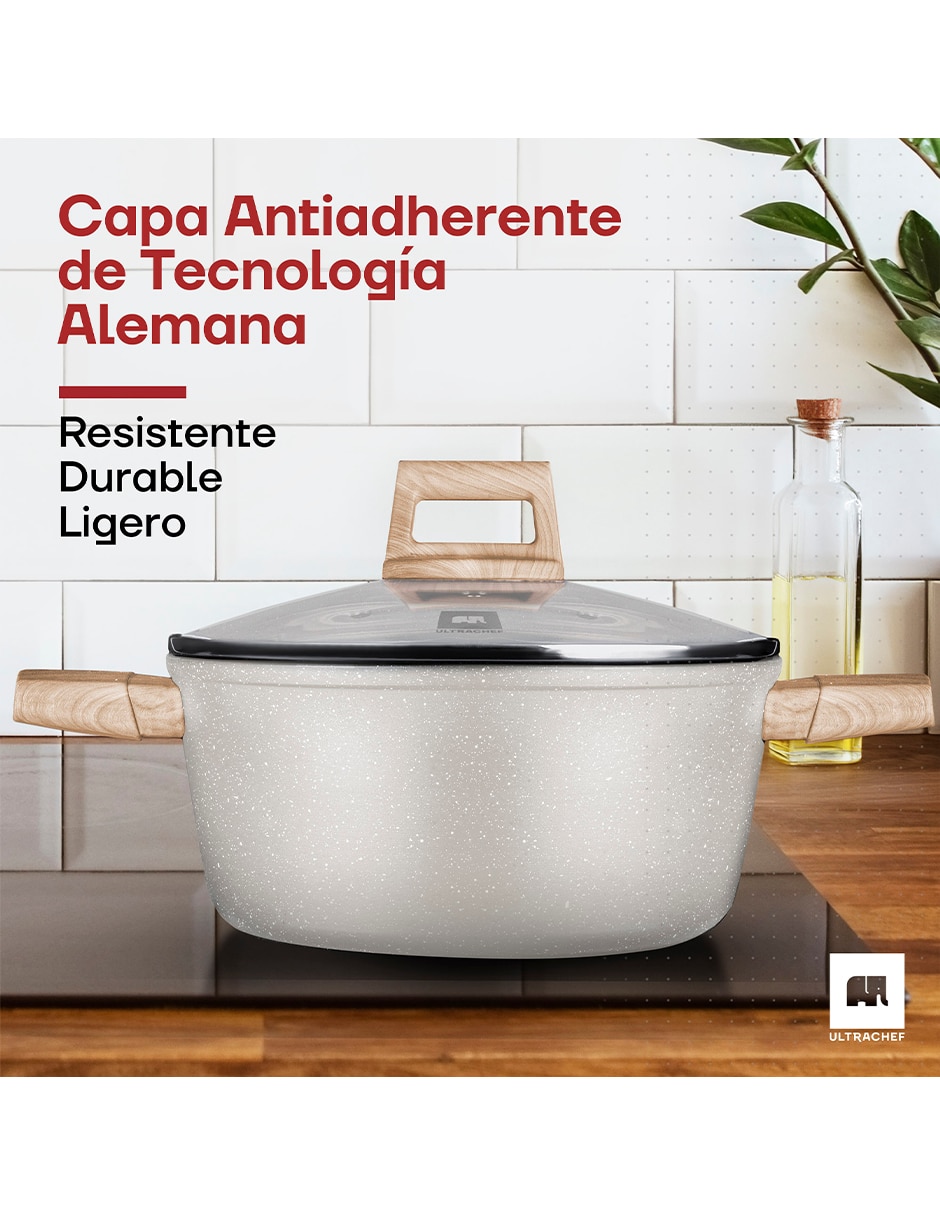 Batería de cocina de cerámica antiadherente sin pfoa 12 piezas 3