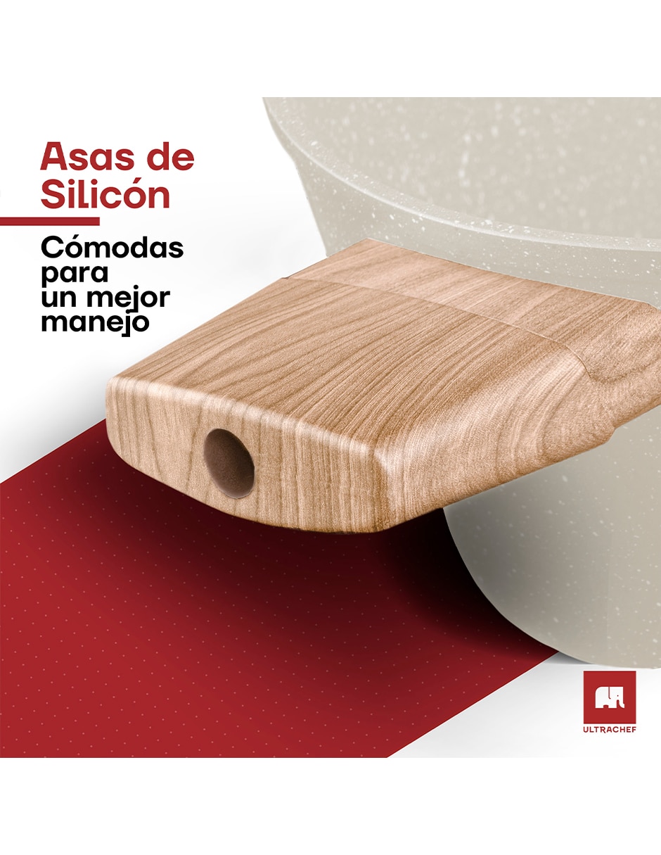 Batería de cocina de cerámica antiadherente sin pfoa 12 piezas 5