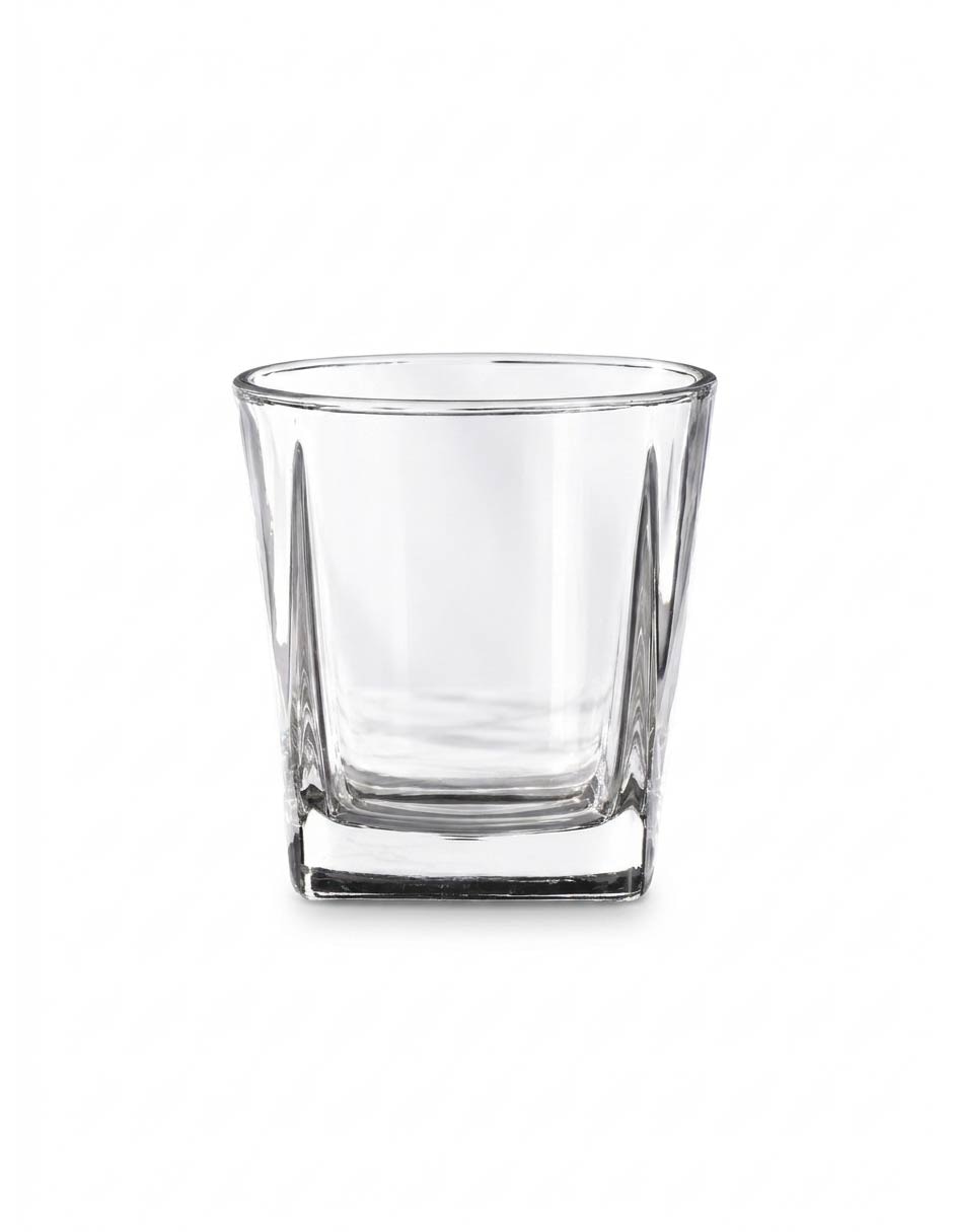 Vaso dof de vidrio con 6 piezas