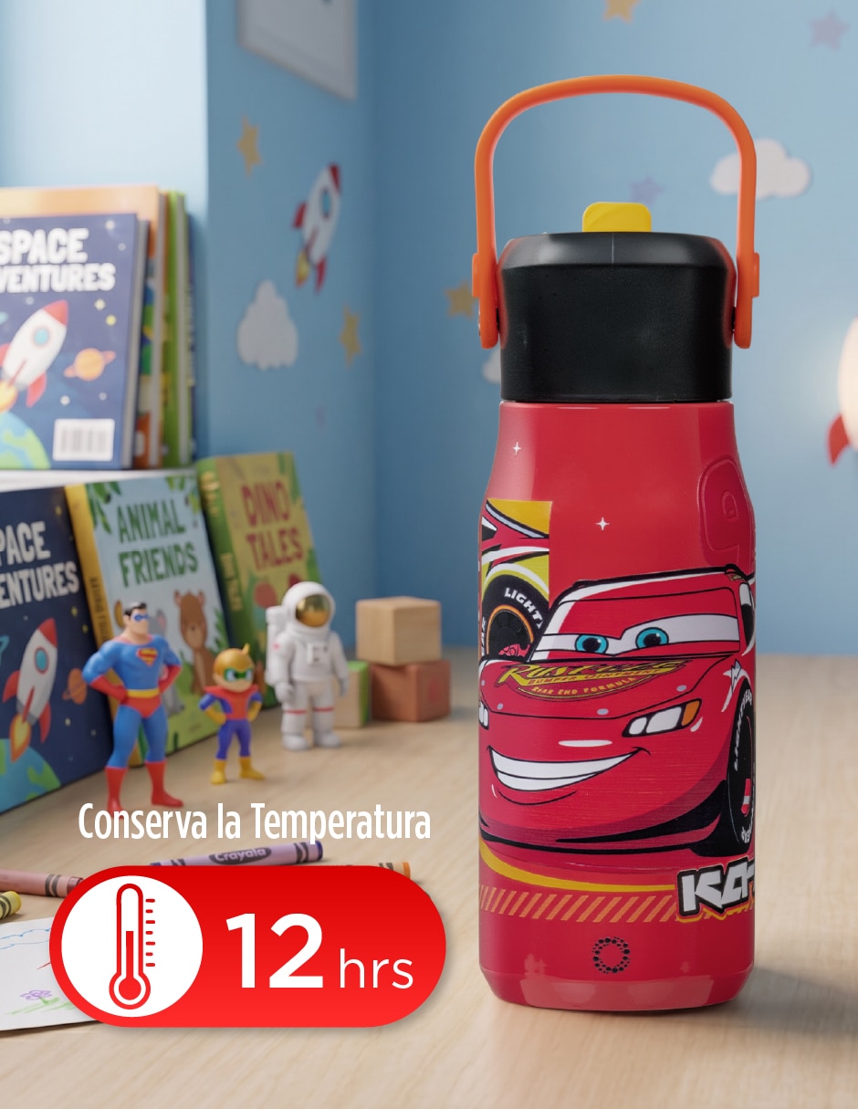 Termo de acero inoxidable con tapa doble rosca 3