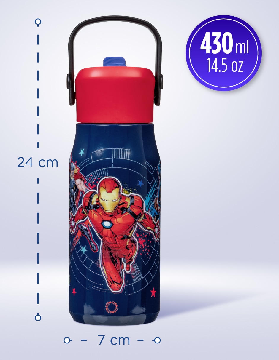 Termo de acero inoxidable con tapa doble rosca 8