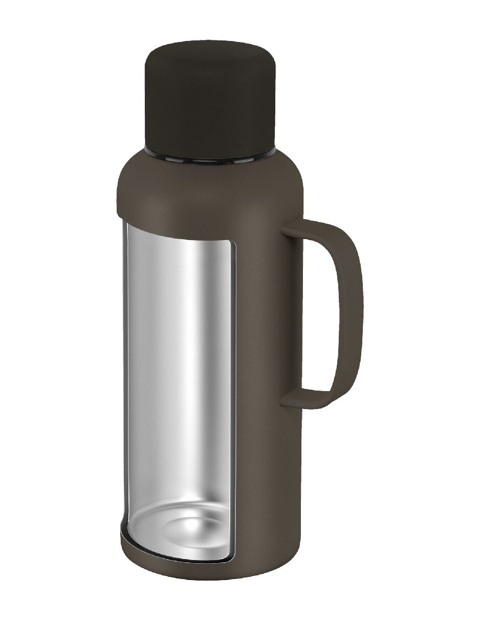 Termo doble pared de acero inoxidable thermo plus con tapa rosca 6