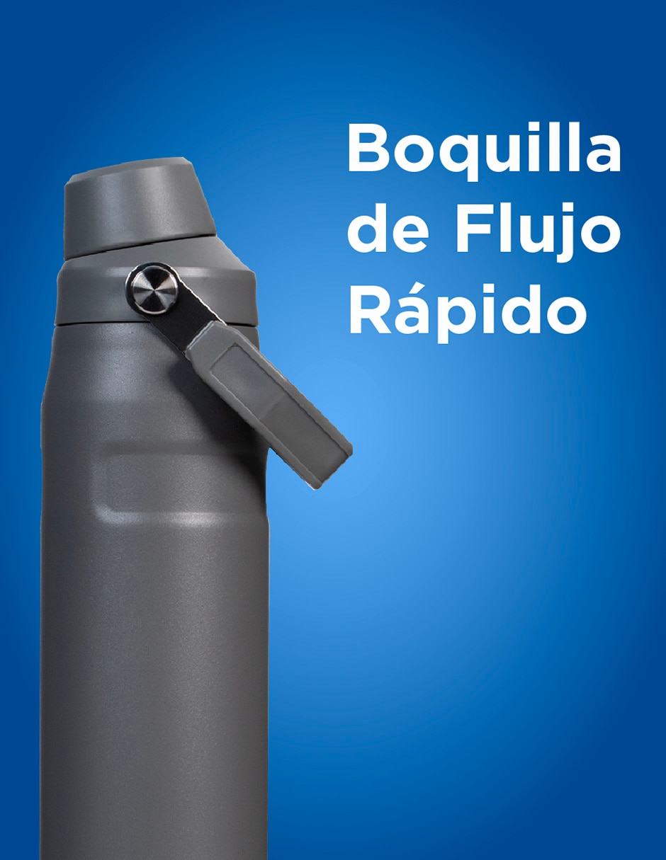 Termo de acero inoxidable con tapa doble rosca 2
