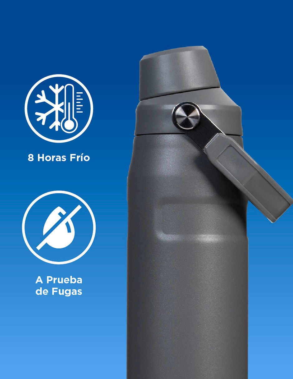 Termo de acero inoxidable con tapa doble rosca 4