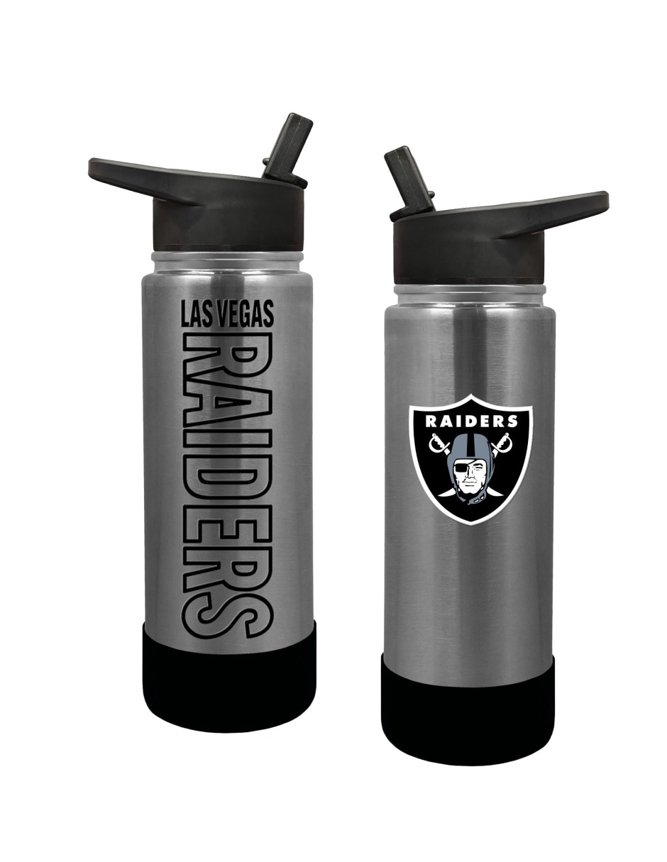 Termo doble pared de Acero inoxidable 3D Embossed Las Vegas Raiders con tapa Rosca