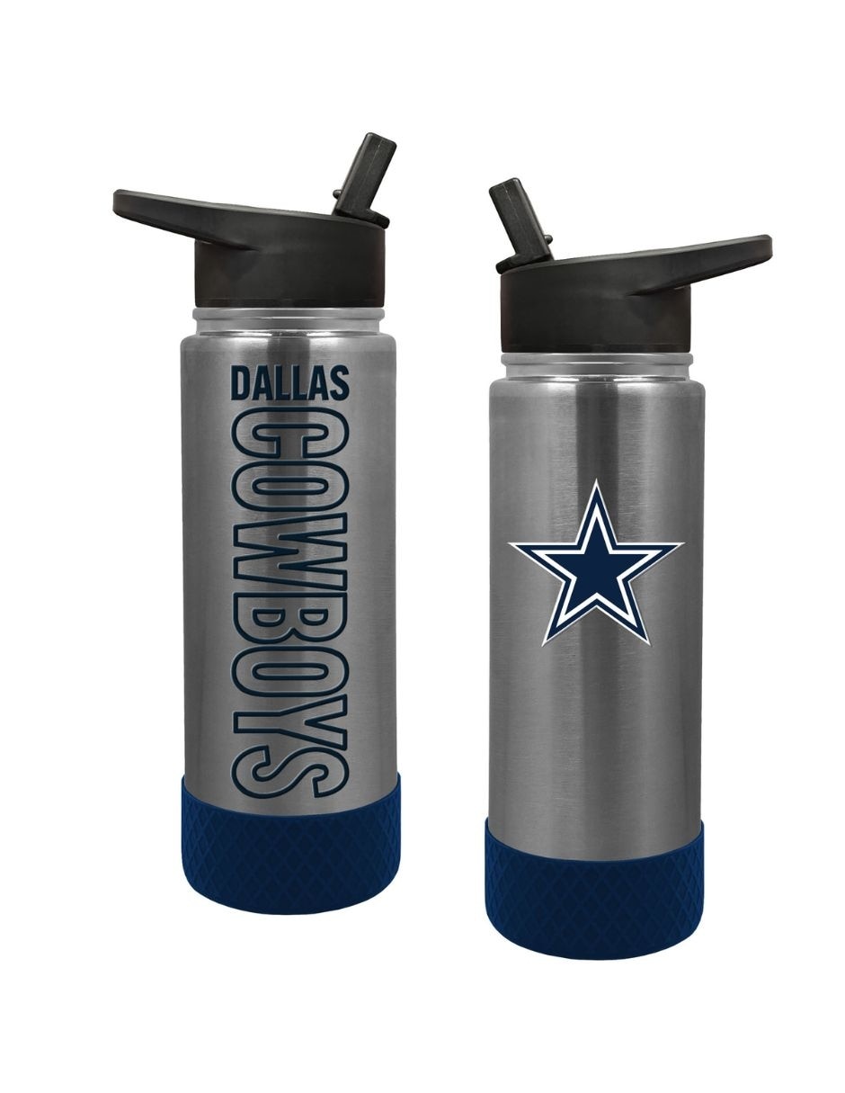 Termo doble pared de Acero inoxidable 3D Embossed Dallas Cowboys con tapa Rosca Termo doble pared de Acero inoxidable 3D Embossed Dallas Cowboys con tapa Rosca
