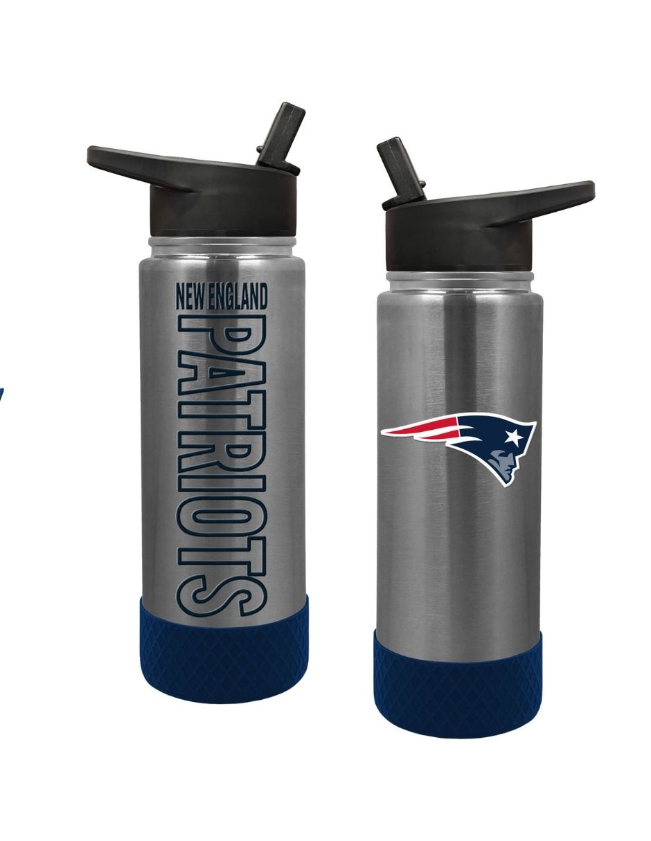 Termo doble pared de Acero inoxidable 3D Embossed New England Patriots con tapa Rosca