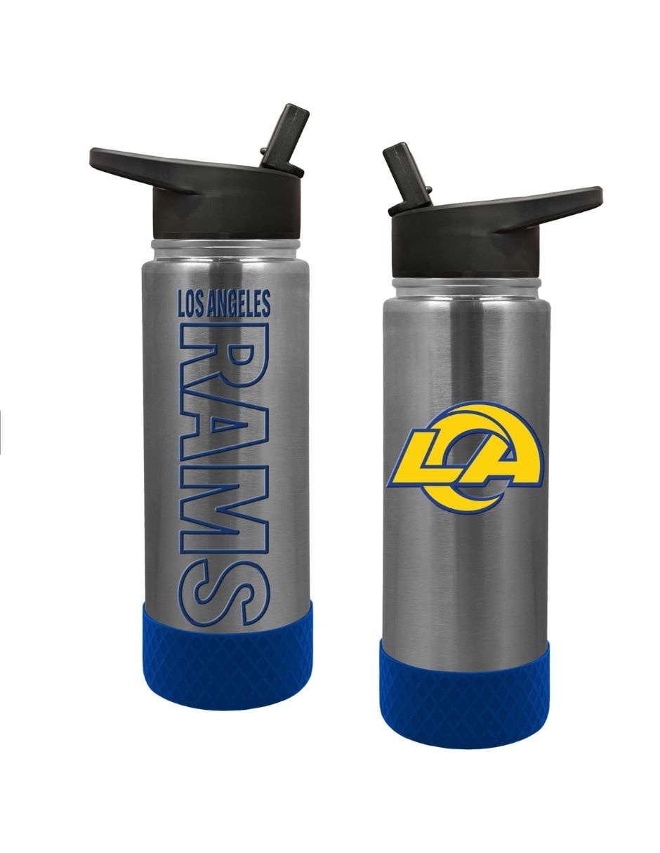 Termo doble pared de Acero inoxidable 3D Embossed Los Angeles Rams con tapa Rosca